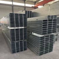 Hot Dipped Galvanized Steel C Channel HDG Coated Perforated C Purlin for Solar Panel Bracket and Roofing