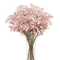 Bunga Gypsophila Karet Lunak Tangkai Tunggal Motif Langit Berbintang Musim Gugur Vintage, Buket Dekorasi Meja Pernikahan
