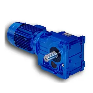 Small Gearbox Gear Reducer Hollow Shaft Reduction Gearbox Helical Bevel Gearbox