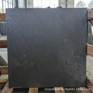 Teja de <span class=keywords><strong>Pizarra</strong></span> Negra Natural, Duradera, Impermeable y Resistente al Calor, Lámina de Techo Lisa para Techos de Villas Europeas Modernas - Product Image 4