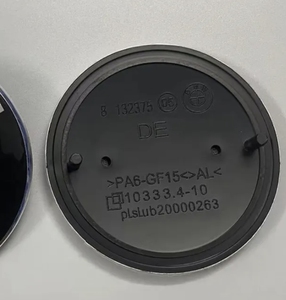 Emblème de Capot et Coffre de Voiture 82 mm x 74 mm Fond Noir Avant et Arrière Accessoires Extérieurs Cache-Moyeu de Roue pour BMW E46 E60 E90 E39 E36 - Product Image 3