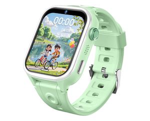 Reloj Telefónico 4G con Pantalla Táctil Cuadrada IPS de Conversación Bidireccional para Niños, Reloj GPS IP68 Resistente al Agua con Localizador GPS - Product Image 5