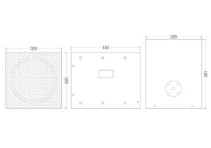 Altavoz de Frecuencia Ultra Baja de 12 Pulgadas, Multiusos, de Madera de Abedul y Metal, de Alta Resolución, para Salas de Reuniones, Marca <span class=keywords><strong>Morin</strong></span>, ODM/OEM - Product Image 5