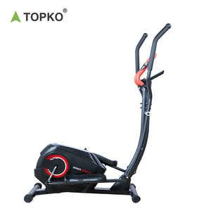 Machines elliptiques manuelles TOPKO adaptées à la maison, vélos de gymnastique stationnaires et vélos de cyclisme d'intérieur magnétiques équipement de fitness quotidien - Product Image 1