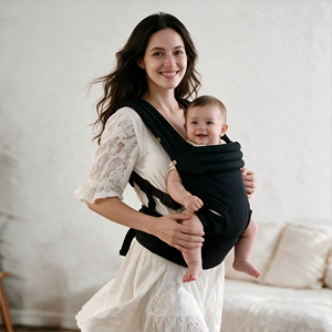 <span class=keywords><strong>Porte</strong></span>-bébé ergonomique de luxe certifié CPC CE en denim de qualité supérieure, haute capacité de charge, pour bébés de 0 à 3 ans, pliable et léger - Product Image 3