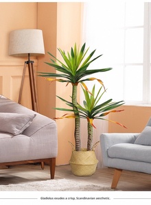 Árbol Artificial de Sisal Tropical, Planta de Plástico Ecológica, Duradera, Resistente al Agua, Ligera, de 90 cm a 180 cm de <span class=keywords><strong>Altura</strong></span>, para Interiores y Exteriores - Product Image 2
