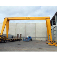 Grue portique à poutre simple personnalisée, grue portique haute efficacité 35 tonnes 25 tonnes