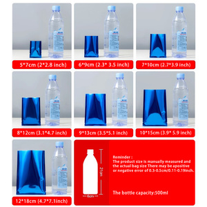 Sachets Doypack en aluminium brillant coloré, imprimés avec logo personnalisé, à ouverture supérieure, thermoscellables, pour emballage alimentaire et cadeaux, vente en gros - Product Image 3