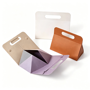 Wholesale Recyclable Luxury Sustainable Blue White Tapered Shape Eco‑friendly Foldable <b>Magnetic</b> <b>Gift</b> <b>Boxes</b> - Product Image 1