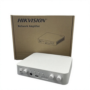 Kit de Audio Híbrido Hikvision DS-QAE1KA80206-4 con Amplificador de Red de 80W y 4 Altavoces de Techo de 6W, Micrófono, RCA, Bluetooth, USB - Product Image 3