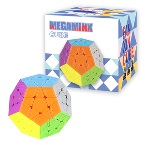 Magic Mega <span class=keywords><strong>3x3</strong></span> Cube Stickerless Dodecahedron Speedcubing Cube Puzzle Fidget Juguetes para niños - Product Image 1