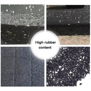 バーダンベル機能スプライシングラバーマット衝撃吸収パワーゾーンクッションジムマット用ラバーフロア - Product Image 4