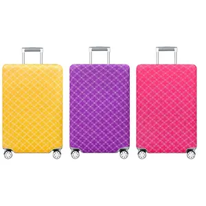 Offres Spéciales Haute Qualité Élastique Spandex Bagages Couverture De Protection Valise Couverture Voyage Bagages Couverture