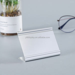 حامل عرض معدني صغير من الألومنيوم لقائمة علامات الطاولة وعرض البطاقة - Product Image 3