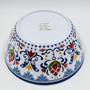 Tazón Mexicano de Melamina para Barbacoa al Aire Libre, 30 cm/12 Pulgadas/5750 ml/198 oz/5 Litros de Gran Capacidad - Product Image 6