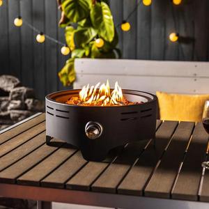 Disfrute de una Moderna Brasera Portátil de Acero Inoxidable de 15'' a Gas Propano con 40000 BTU para Fiestas - Product Image 5