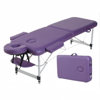 Multifunktionales Modernes Stabiles und Robustes Therapiebett Höhenverstellbare Spa-Salon-Therapieliege Wimpernbett Faltbare Massageliege