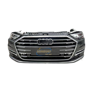 Для Audi A8 автозапчасти б/у передний бампер с решеткой радиатора фары на капоте пластиковый материал - Product Image 3