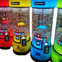 Machine de jeu d'arcade Super Mail à monnayeur, nouveau design, avec LED, en plastique, pour enfants et adultes, pour la distribution de cadeaux et de jouets