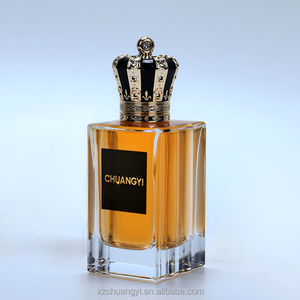 Bán Buôn Thiết Kế Độc Đáo Rỗng Tùy Chỉnh Sang Trọng 50ml100ml Vuông Nước Hoa Thủy Tinh Phun Chai Với Vương Miện Cap Và Hộp Đóng Gói - Product Image 2