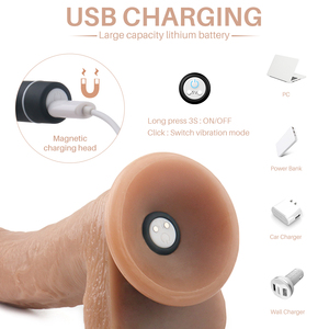 Дилдо с присоской, огромный реалистичный вибратор-дилдо 12 дюймов для женщин, вибратор-дилдо Godes для женщин - Product Image 2