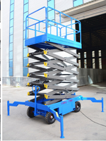 Lift Gunting Listrik 4-18m Skylift 6m 8m 10m 12m 14m Pengangkat Bergerak Perancah Lift Gunting Hidrolik Listrik