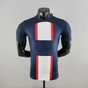 2022 2023 Frankrijk Voetbal Jersey Voetbalshirt Sportkleding Uniformen Thaise Player Groothandel Prijs Top Kwaliteit