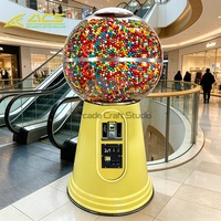 Distributeur de capsules de jouets et de balles de jeu de 75-100 mm pour machines à bonbons, idéal pour les locations de carnavals