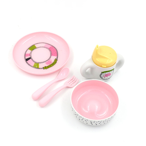 Eco Friendly <strong>Children</strong> Dinnerware and <strong>Cutlery</strong> <strong>Set</strong> for Kids Toddlers With Dishwasher Safe and BPA Free Round Plate <strong>Children</strong> Dis - Product Image 2