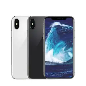 잠금 해제 된 휴대 전화 원래 아이폰 X XR XS MAX 64gb 128gb 256gb 원래 사용 된 휴대 전화