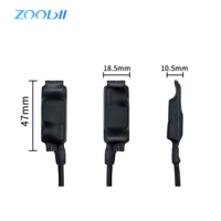ZOOBII A16R Traceur GPS miniature personnalisé pour véhicule, suivi en temps réel, alarme de survitesse, gestion de flotte, compatible GPRS PC
