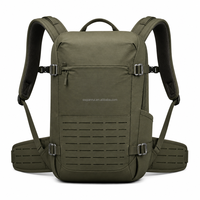 Sac à dos tactique personnalisé pour la chasse en plein air, respirant, avec poches latérales, bretelles réglables, durable, résistant à l'eau, compatible MOLLE
