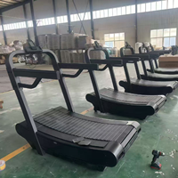 Máquina de Ejercicio Cardiovascular sin Motor, Caminadora Curva Woodway, Caminadora Manual Autogeneradora, Caminadora Curva Comercial para Fitness