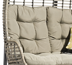 Uland venta al por mayor de muebles de jardín al aire libre sillas colgantes Swing <span class=keywords><strong>doble</strong></span> con <span class=keywords><strong>colgante</strong></span> de mimbre <span class=keywords><strong>Silla</strong></span> de huevo - Product Image 5