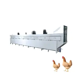 Poultry slaughterhouse equipment supplier provide professional design solutions halal chicken slaughtering line