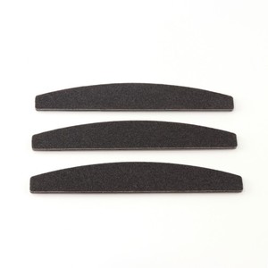Жесткая абразивная бумага, полумесяц, черная пилочка для ногтей, 100/180 пилка для ногтей, производитель наждачных досок на заказ - Product Image 1
