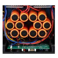 EIF BG22000 2 canaux classe H audio extérieur 8000 watts stéréo professionnel amplificateur de caisson de basse stable à 2ohm