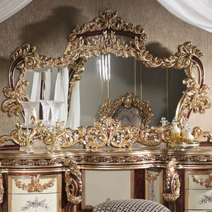 Antica tavola da salotto in legno massello con mobili da camera da letto francesi fatti a mano con tavolo da bagno comodo di alta qualità - Product Image 5