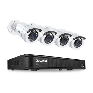 HD 야외 방수 홈 보안 비디오 감시 카메라 세트 시스템 8ch 2MP IP DVR 비디오 레코더 cctv 카메라 키트