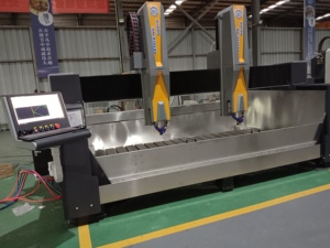 Machine de gravure laser CNC haute précision à 4 têtes pour la pierre, le <span class=keywords><strong>marbre</strong></span> et le granit, les monuments funéraires et la sculpture 3D - Product Image 4