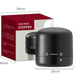 Bouchons de bouteilles de vin rouge noirs en gros pour cuisine domestique, mini bouchons de conservation rotatifs anti-fuite pour champagne - Product Image 5