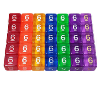 Ensemble de dés polyédriques personnalisés en résine écologique, bois, acrylique, métal, D4 D6 D12 D20, logo DND Games Magicraft, 7 pièces, pour adultes