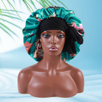 Bonnet en satin personnalisé SongMay avec logo, foulards pour cheveux de 40 cm de long, grande tresse avec lien, pour unisexe, toutes saisons, utilisation en extérieur