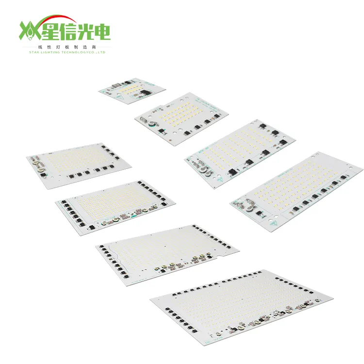 XGD scheda PCB in alluminio di buona qualità 10 30 50 100 150 200 300 Watt modulo DOB proiettore LED
