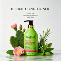 GATASE Nouvelle Arrivée Lotion Revitalisante Bio aux Fleurs de Cactus pour Cheveux Secs et Abîmés – Hydratation et Réparation Intenses