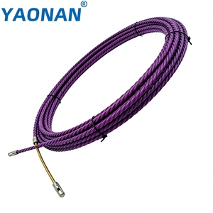 Tire-câble électrique en spirale de bonne qualité avec conducteur solide et <span class=keywords><strong>isolation</strong></span> en polyester, bobine de tire-câble en cuivre 5mm*15m pour usage en bâtiment - Product Image 3