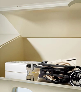 <span class=keywords><strong>Poussette</strong></span> Bébé Portable de Qualité en Promotion – Mini Chariot Confortable en Coton, Landau de Luxe Compact pour Cabine, Buggy Bébé en Acier Inoxydable - Product Image 5