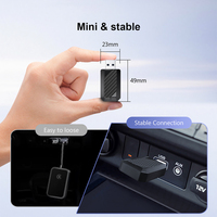 Adaptador Inalámbrico CarPlay Rhythm Mini 2 en 1, Android Auto Plug and Play, WiFi 5G, BT 5.2