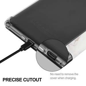 Housse de protection intelligente pour liseuse électronique, motif marbre, pour <span class=keywords><strong>Kindle</strong></span> Paperwhite 11 Generation, étui en TPU transparent personnalisé pour livres électroniques - Product Image 3
