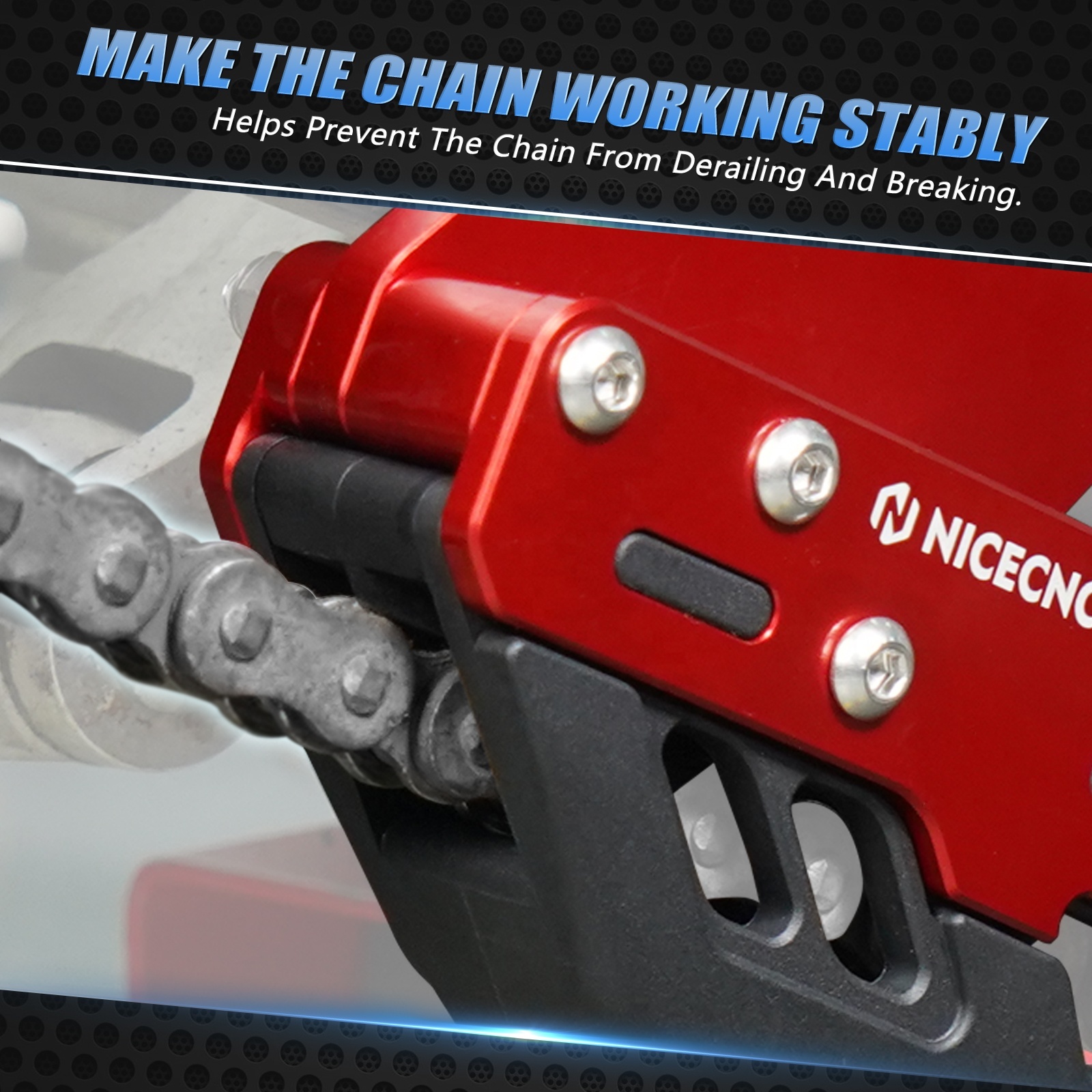 MOTO1988 Cam Chain Guides For Honda TRX450ER A 2006-2014 & TRX450R A 2006-2009
